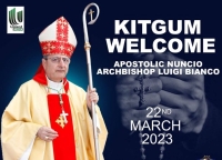 A program for the Nuncio's Pastoral Visit to the Archdiocese of Gulu