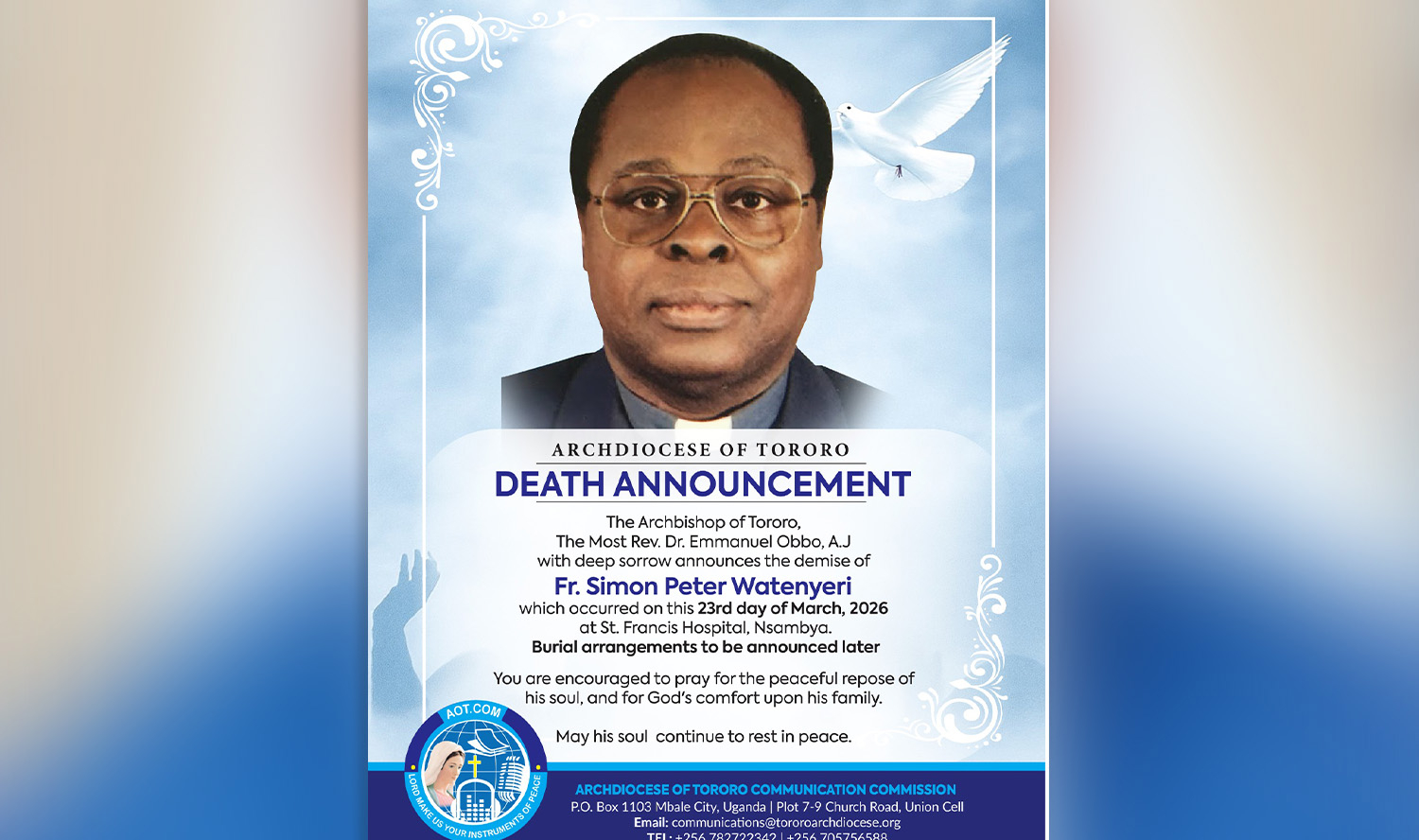 Death Announcement